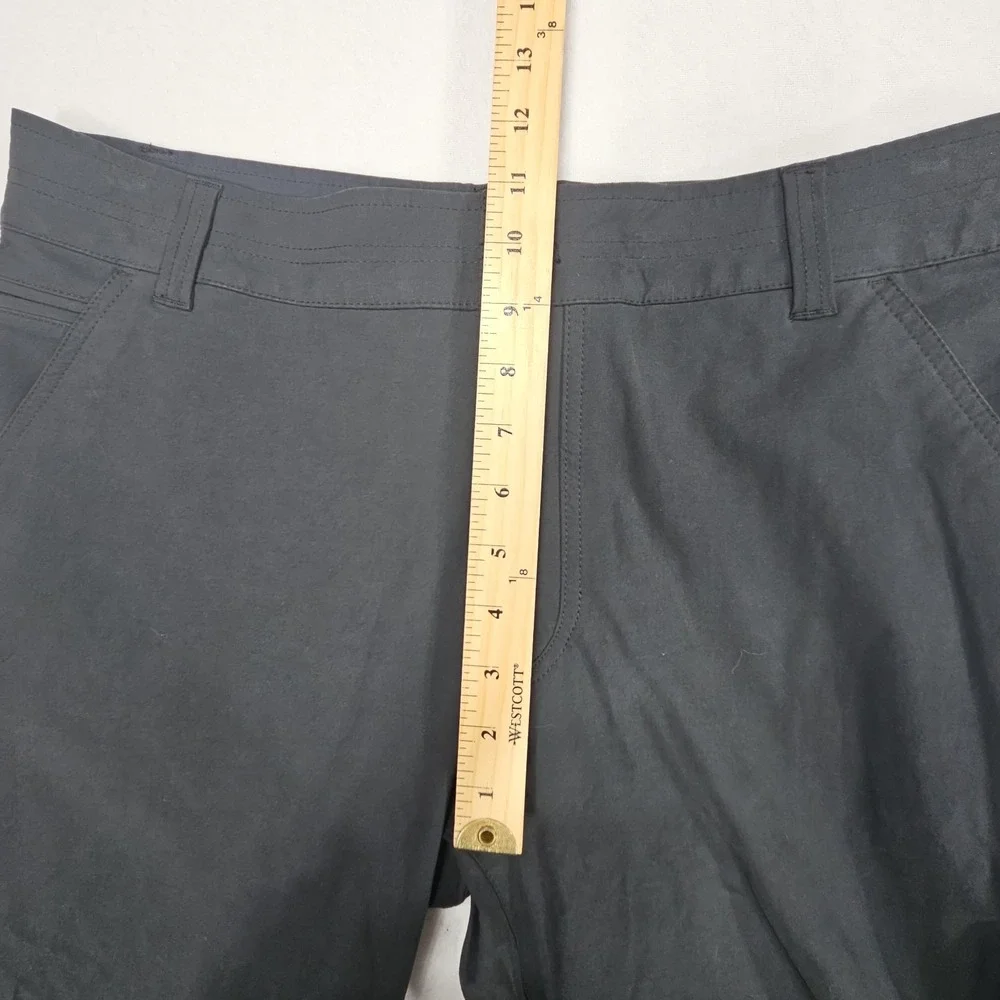 Kuhl Resistor Chino Pants Mens 36x34 Black Technical Outdoor Hiking Stretch 5225